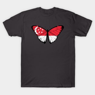 Vintage SIngapore Butterfly Moth | Support Singapore and Stand with Singaporean T-Shirt